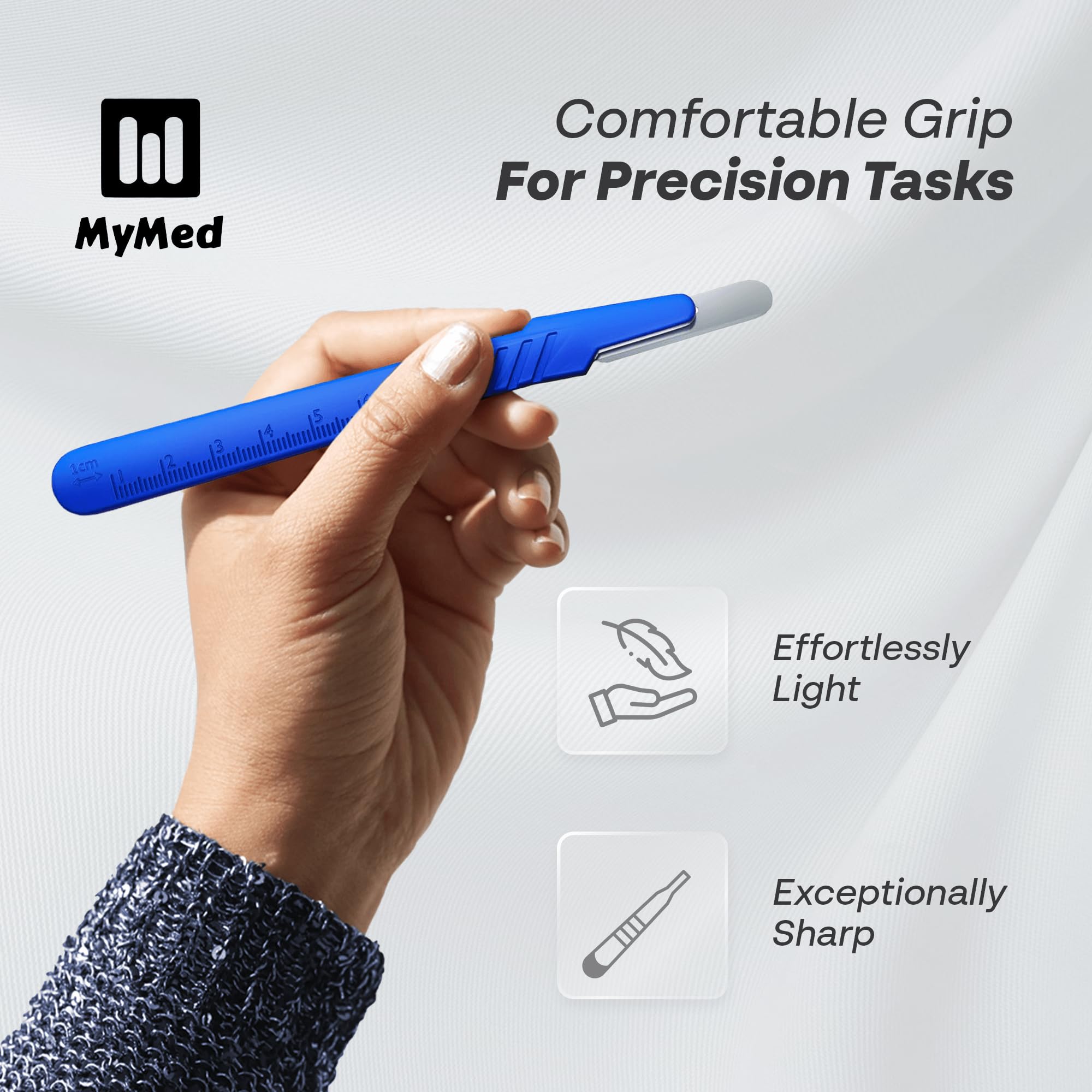 MyMed Lame 10R – contrôle d’angle pour dermaplanage précis