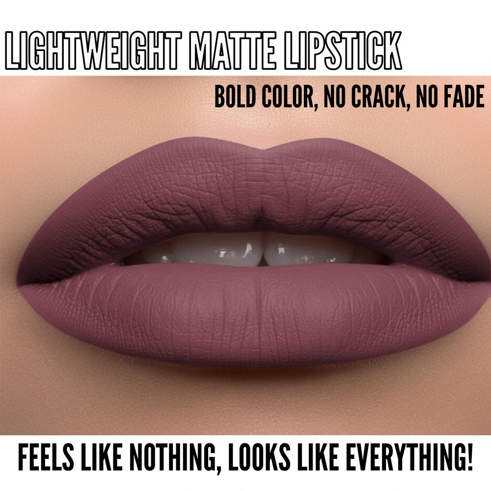 Texture matte naturelle de Mynena Rose Mauve Poudré
