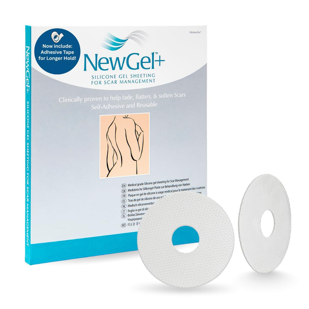MyNewGel bande aréolaire en silicone pour cicatrice avancée, hydratation possible