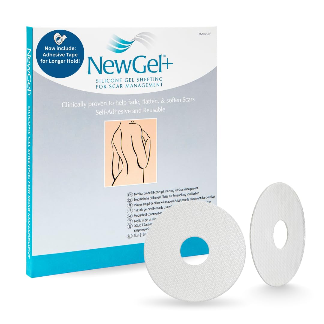 MyNewGel bande aréolaire en silicone pour cicatrice avancée, hydratation possible