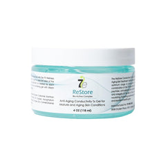 Myolift Restore Gel bottle pouring for even application and hydration
