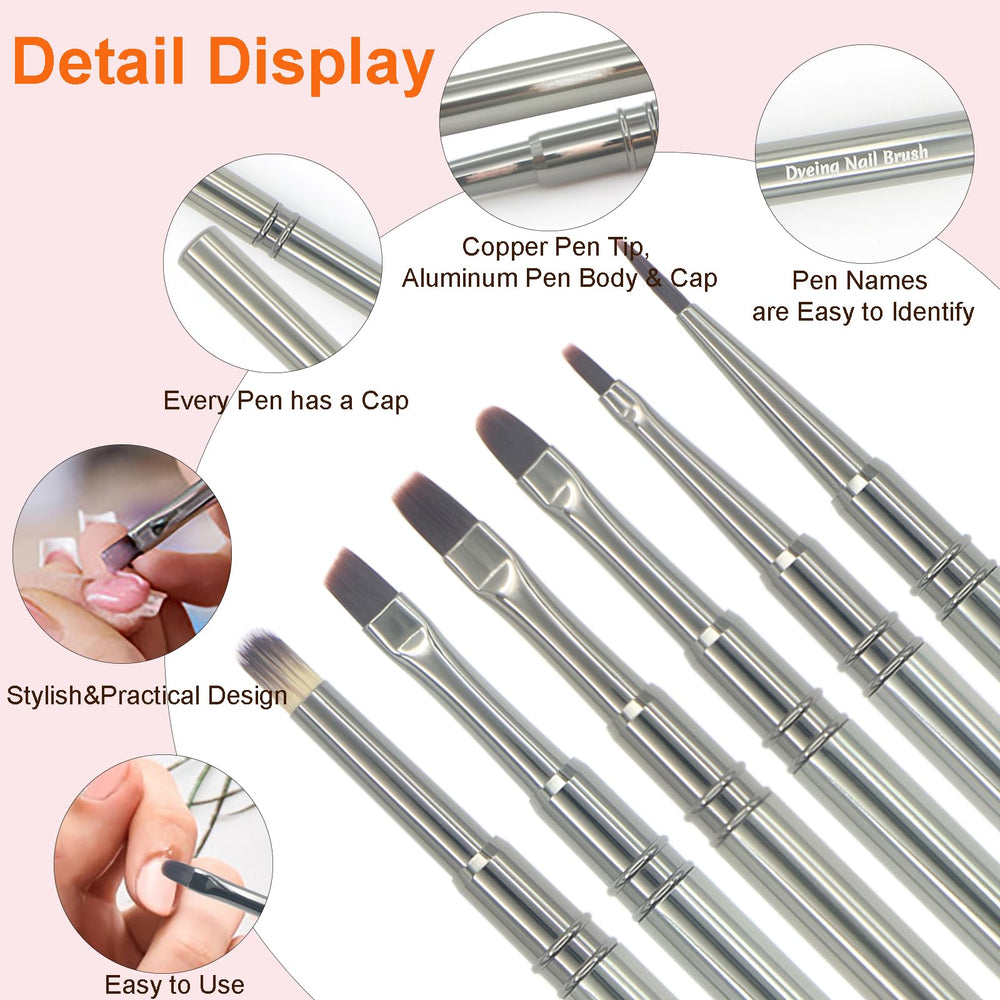 MYR-brosse-ongles-omnipotent: pinceau métallique robuste pour application contrôlée