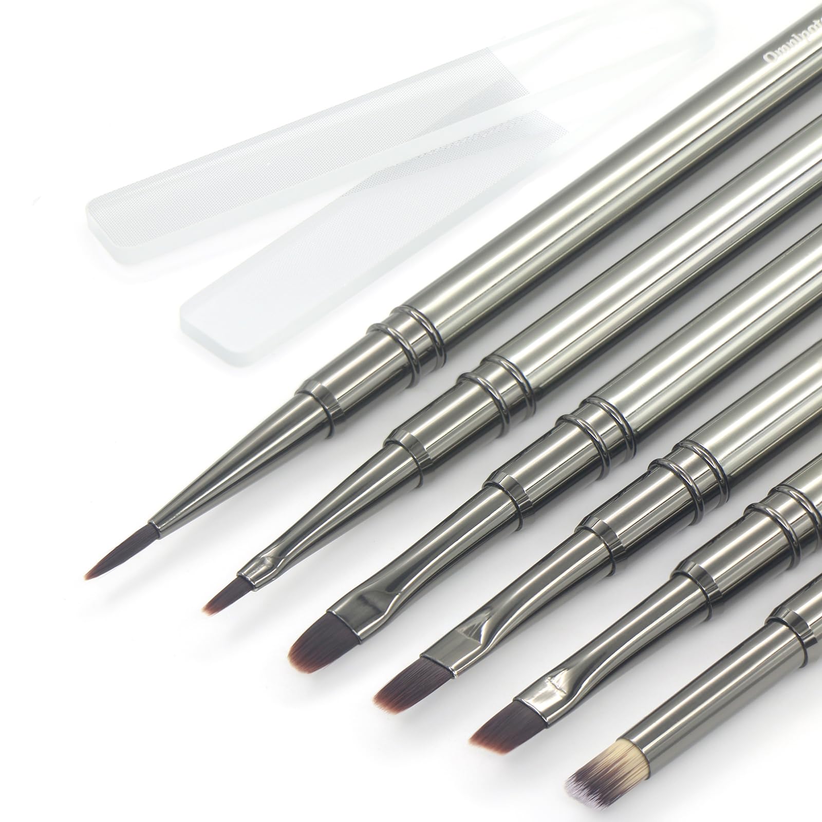 MYR ensemble-brosses-art-ongles: outils polyvalents pour motifs précis et designs variés