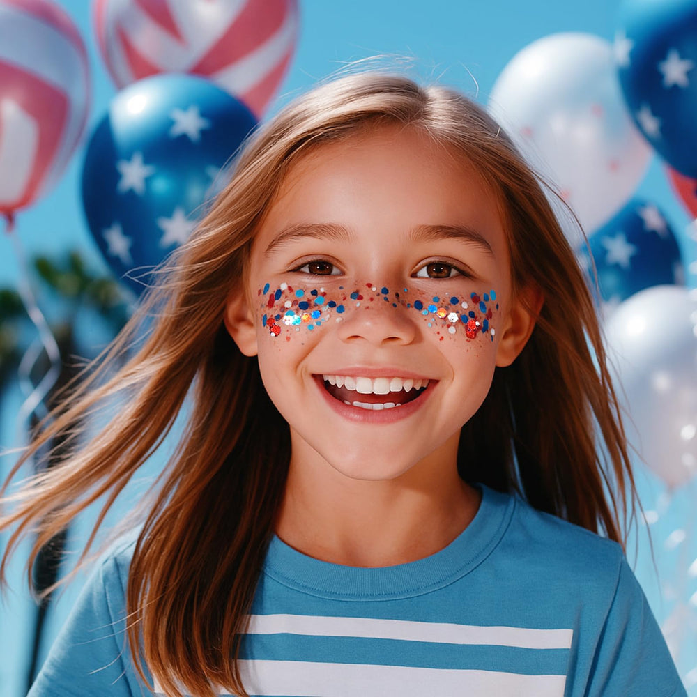Mysense Paillettes cheveux: apparence festive et scintillante.