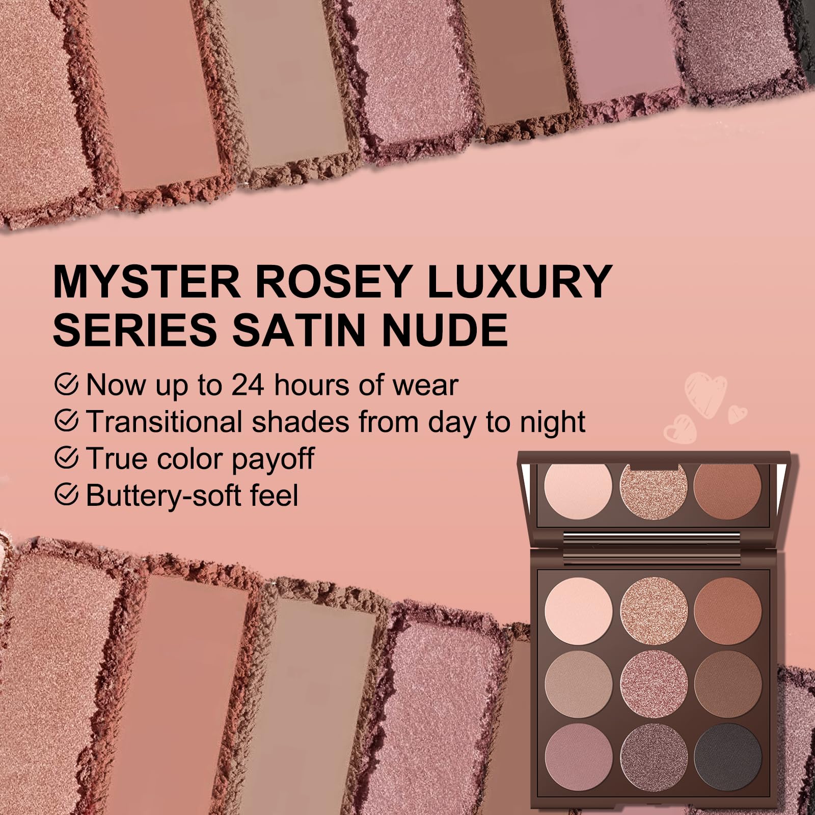 MYSTER ROSEY, ombres bruns riches pour un smoky chic