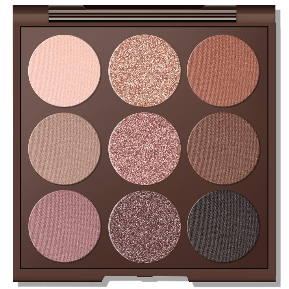 Palette MYSTER ROSEY, ombres neutres ensemble pour des looks naturels et harmonieux