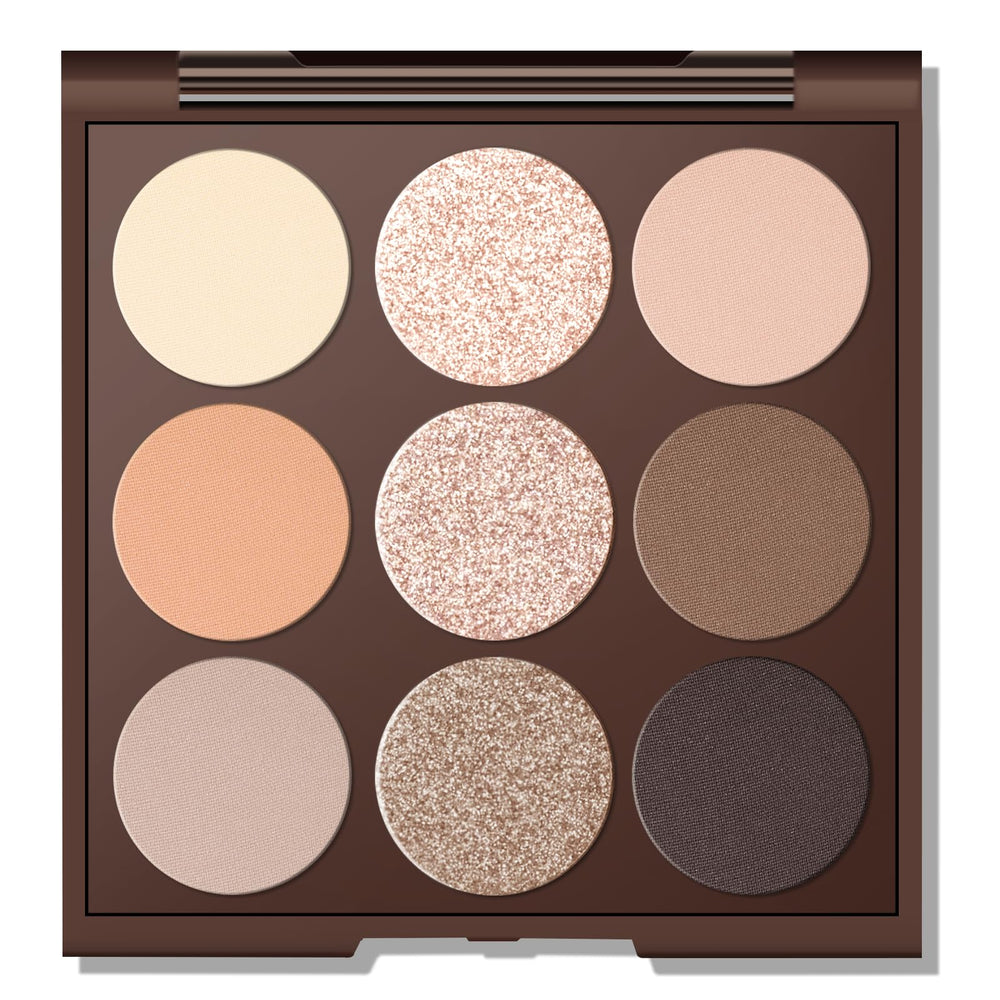Palette MYSTER ROSEY d’ombres neutres matte pour looks naturels quotidiens