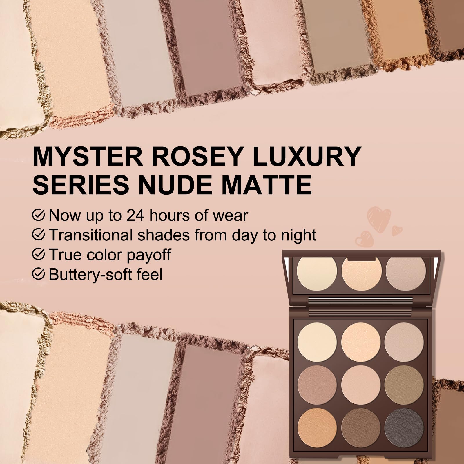 Texture veloutee de MYSTER ROSEY, facile a estomper