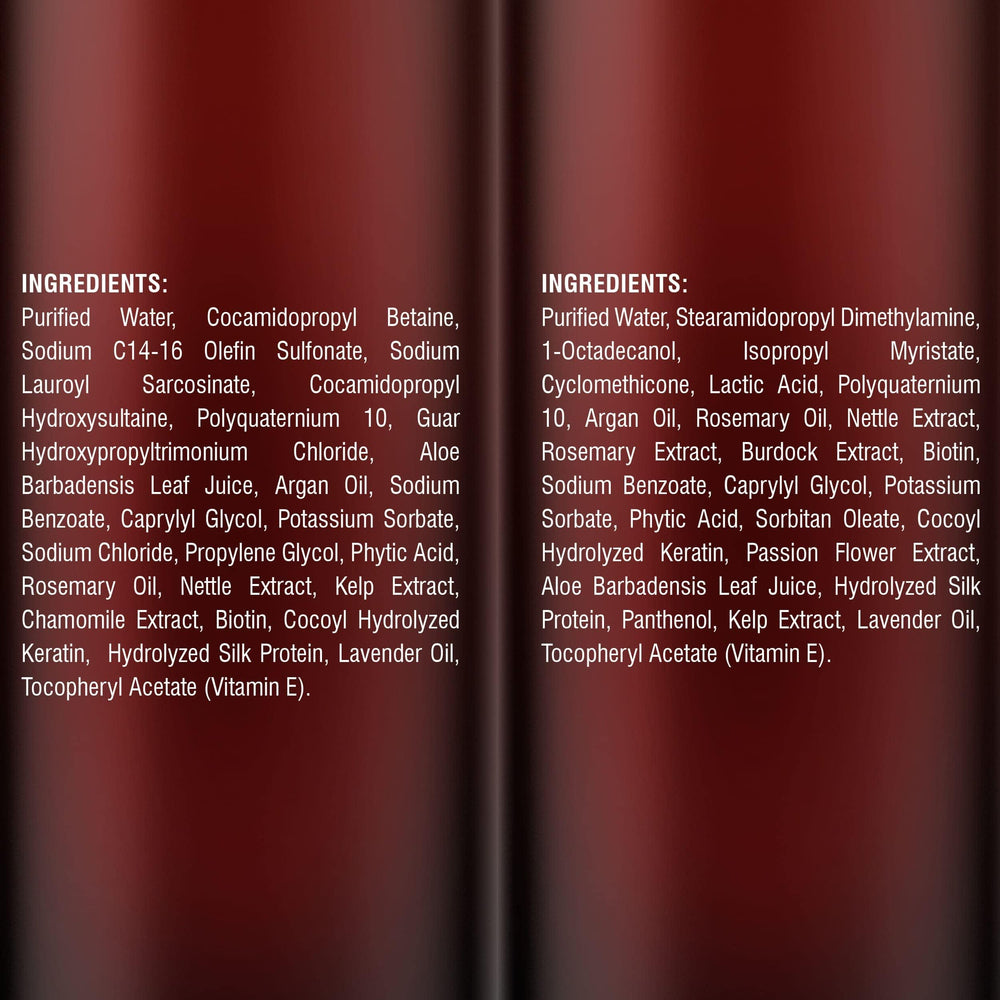 Mystère Beauté Cheveux brillants et lisses après application
