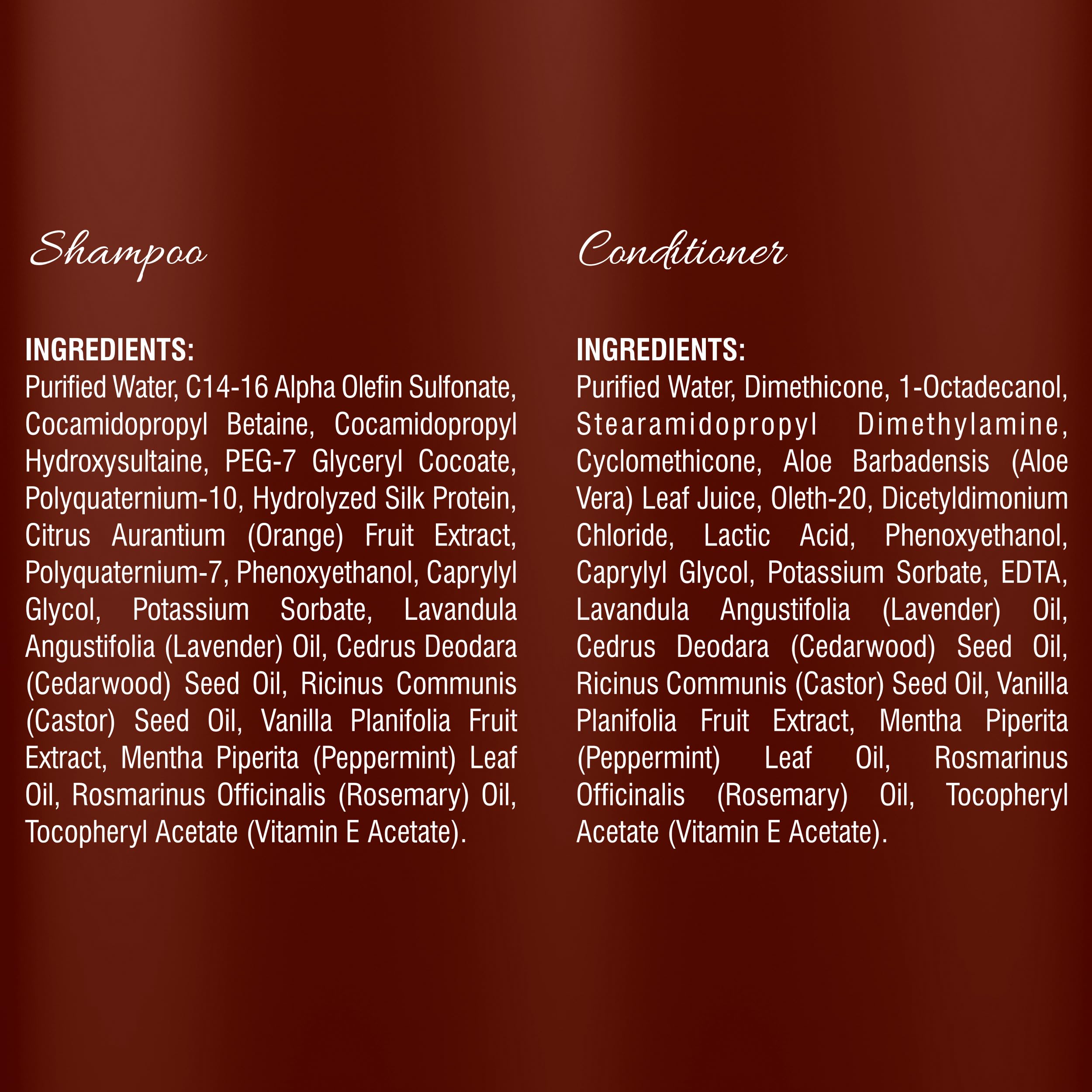 Mystère Beauté Cheveux doux et brillants – flacon, coiffage facilité et apparence saine.