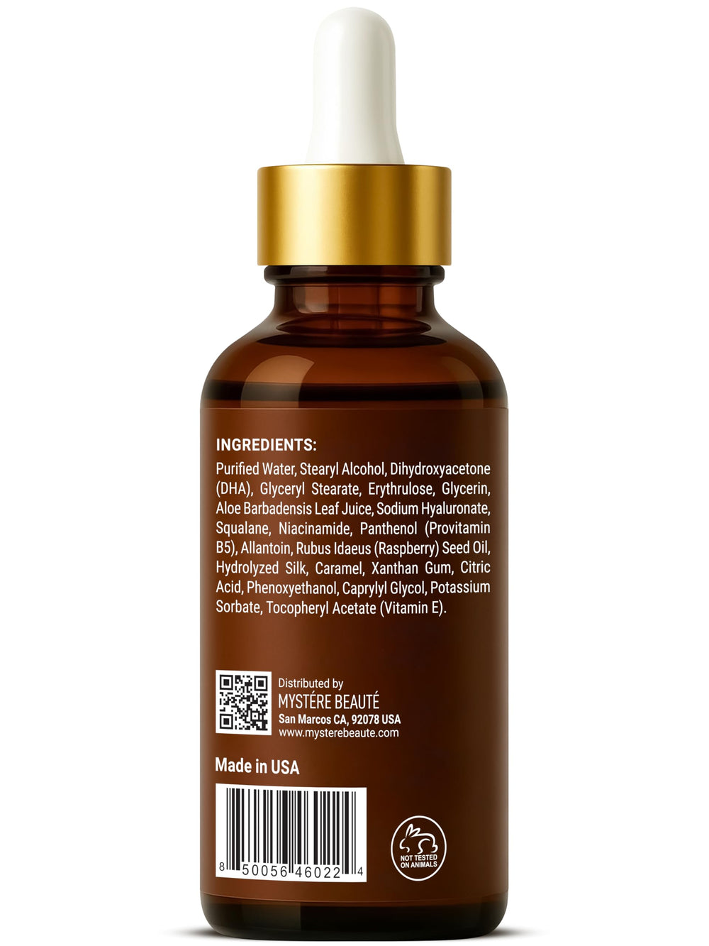 Emballage pratique 30 ml, facile à transporter.