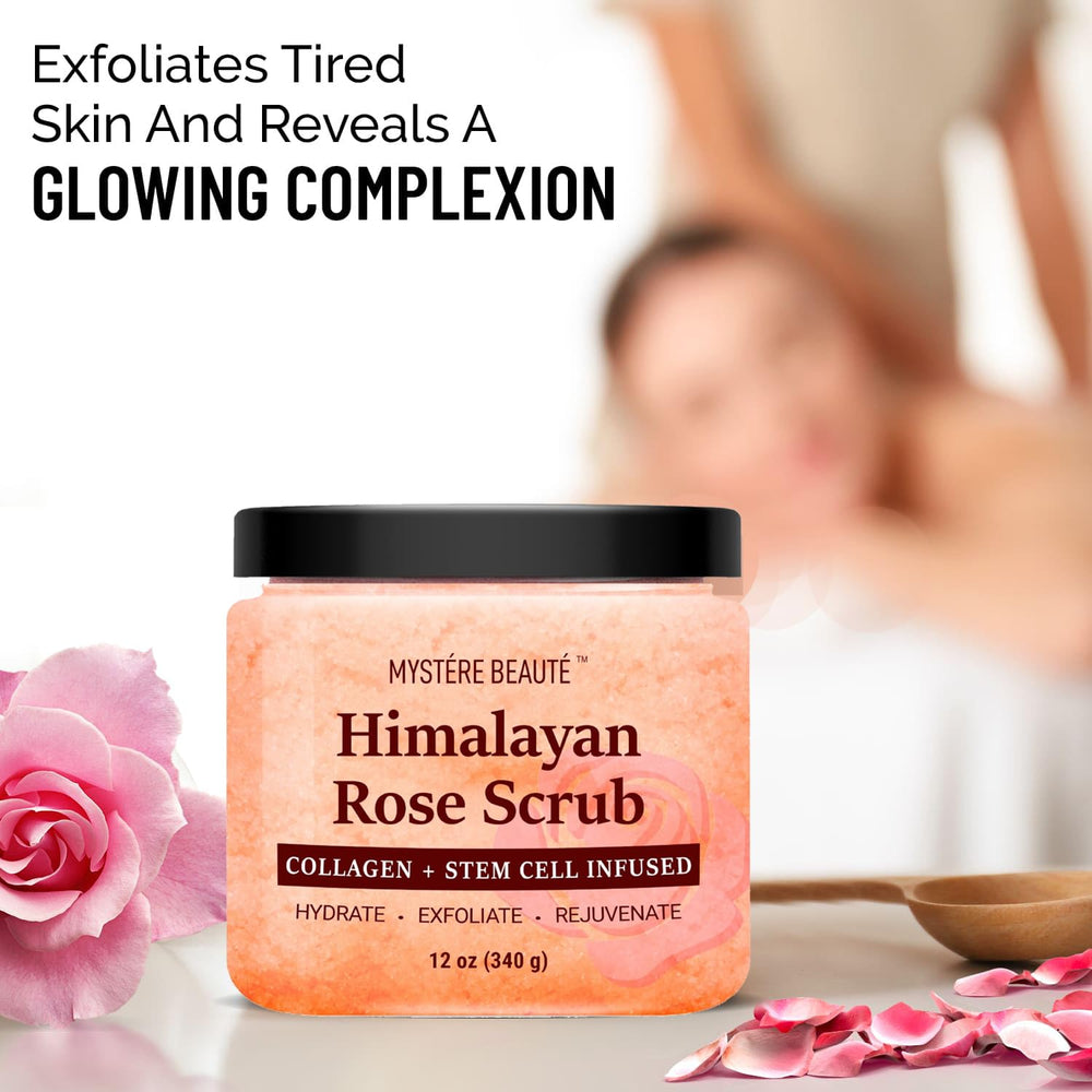 Texture de peau après usage du gommage Mystère Beauté au sel Himalaya pour un relief lisse