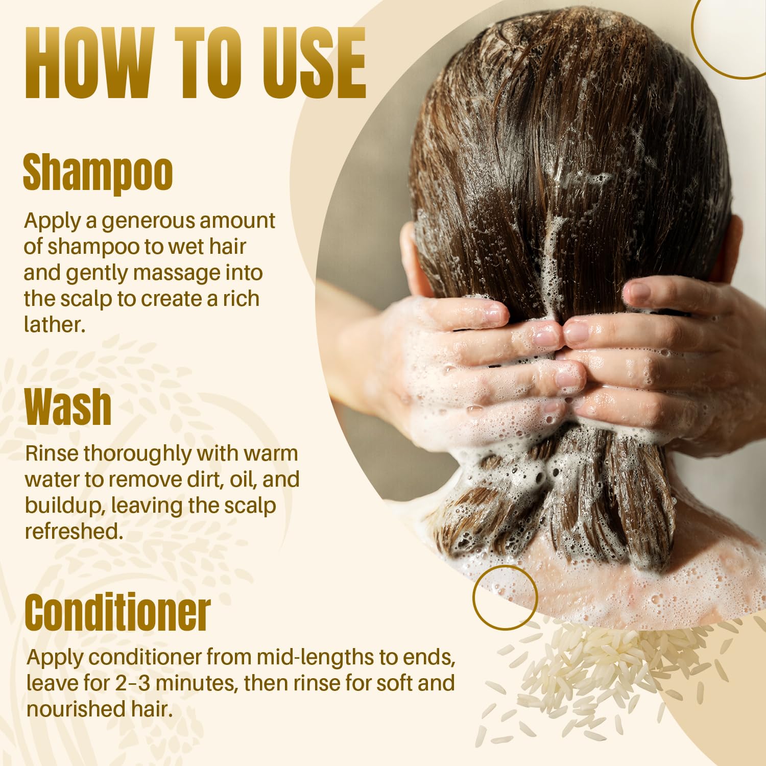 Emballage MYSTÉRE BEAUTÉ – emballage élégant et sans sulfates visibles.