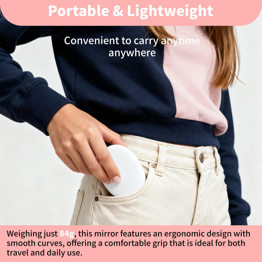Mytend miroir LED réglables pour un maquillage net en tout endroit.