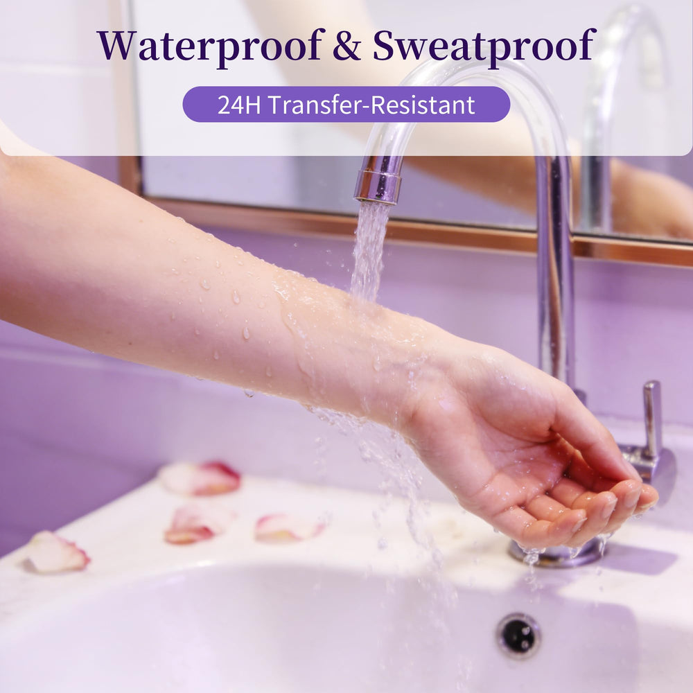 MyTend waterproof formula resists sweat for all-day wear