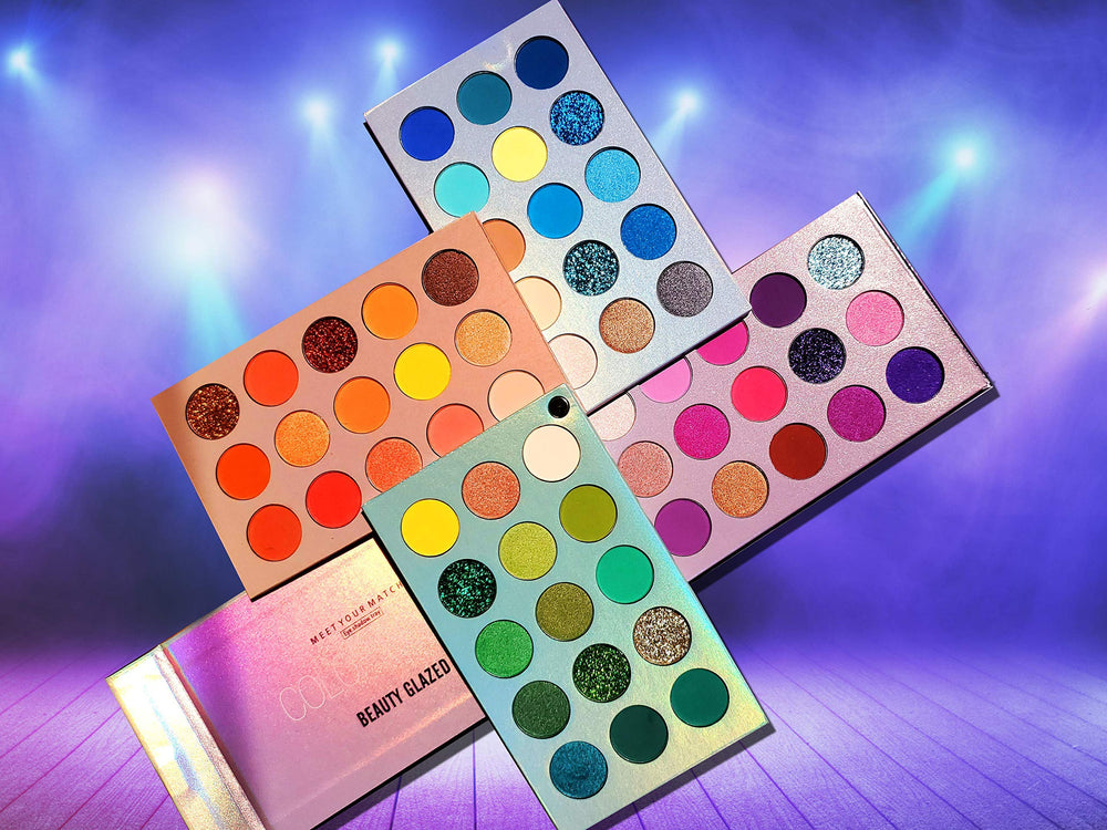MYUANGO Color Board look soirée avec nuances fumées élégantes.