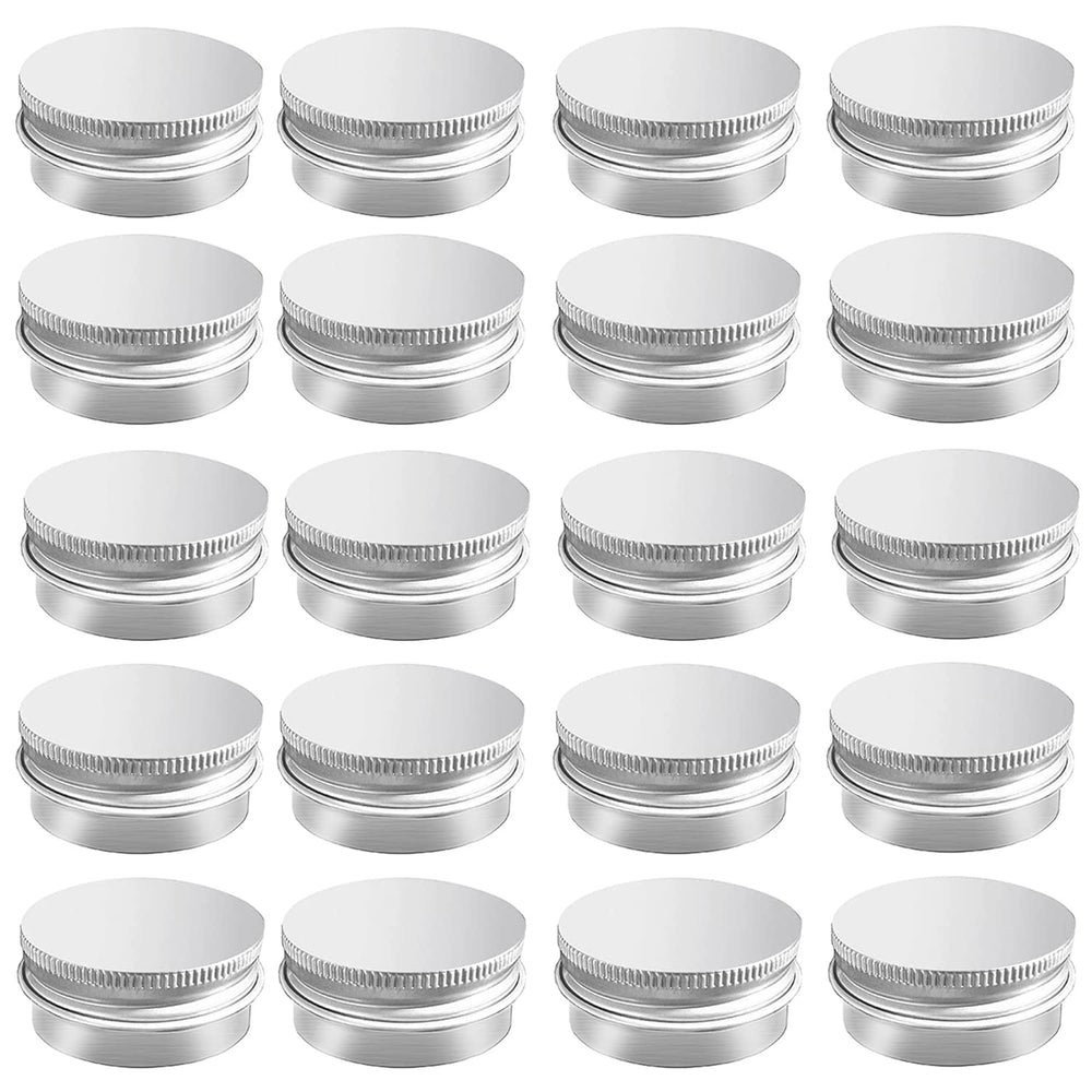 Ensemble de 20 boîtes aluminium MYYZMY pour stockage portable