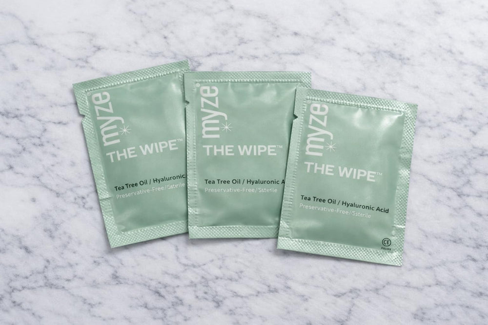 Formule hydratante à base d'acide hyaluronique et tea tree pour les paupières