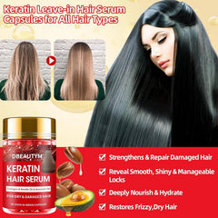 MZANK Batana Huile Sérum kératine : facilite le coiffage et offre brillance.