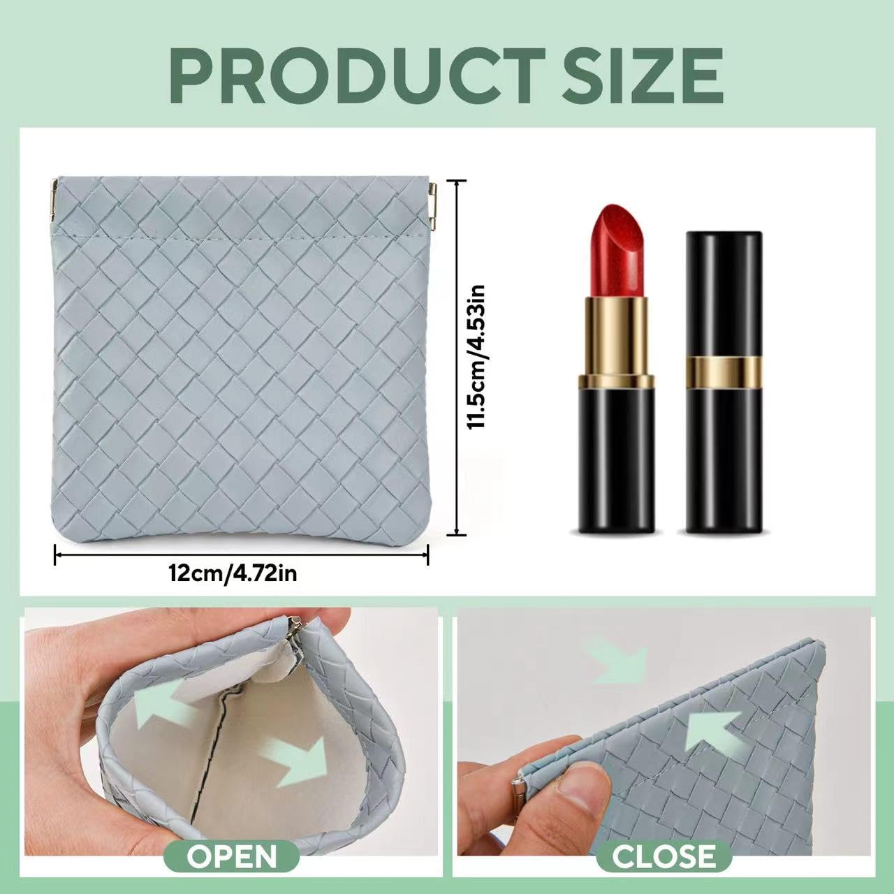 Pochette voyage MZLUWM coffret compacte pour indispensables.