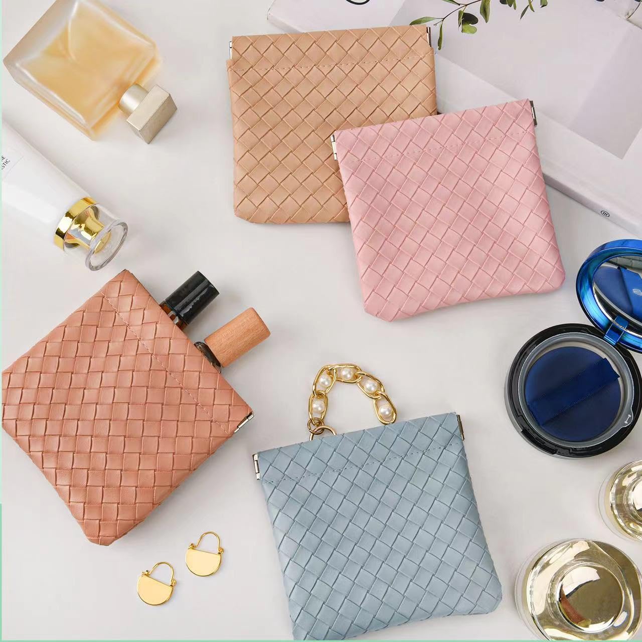 Pochette d'organisation MZLUWM pour pièces et cartes, parfait voyage.