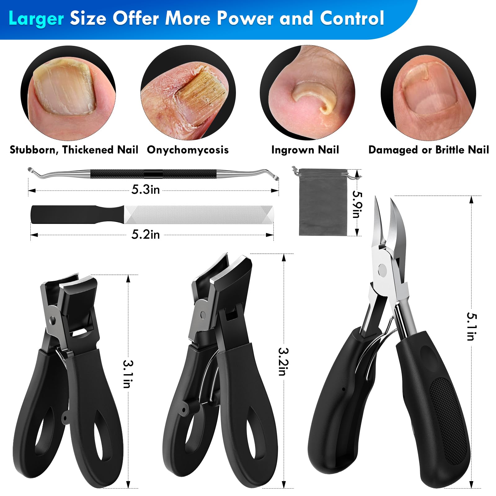 Nadadora levier pour ongles incarnés, aide à soulever sans douleur.
