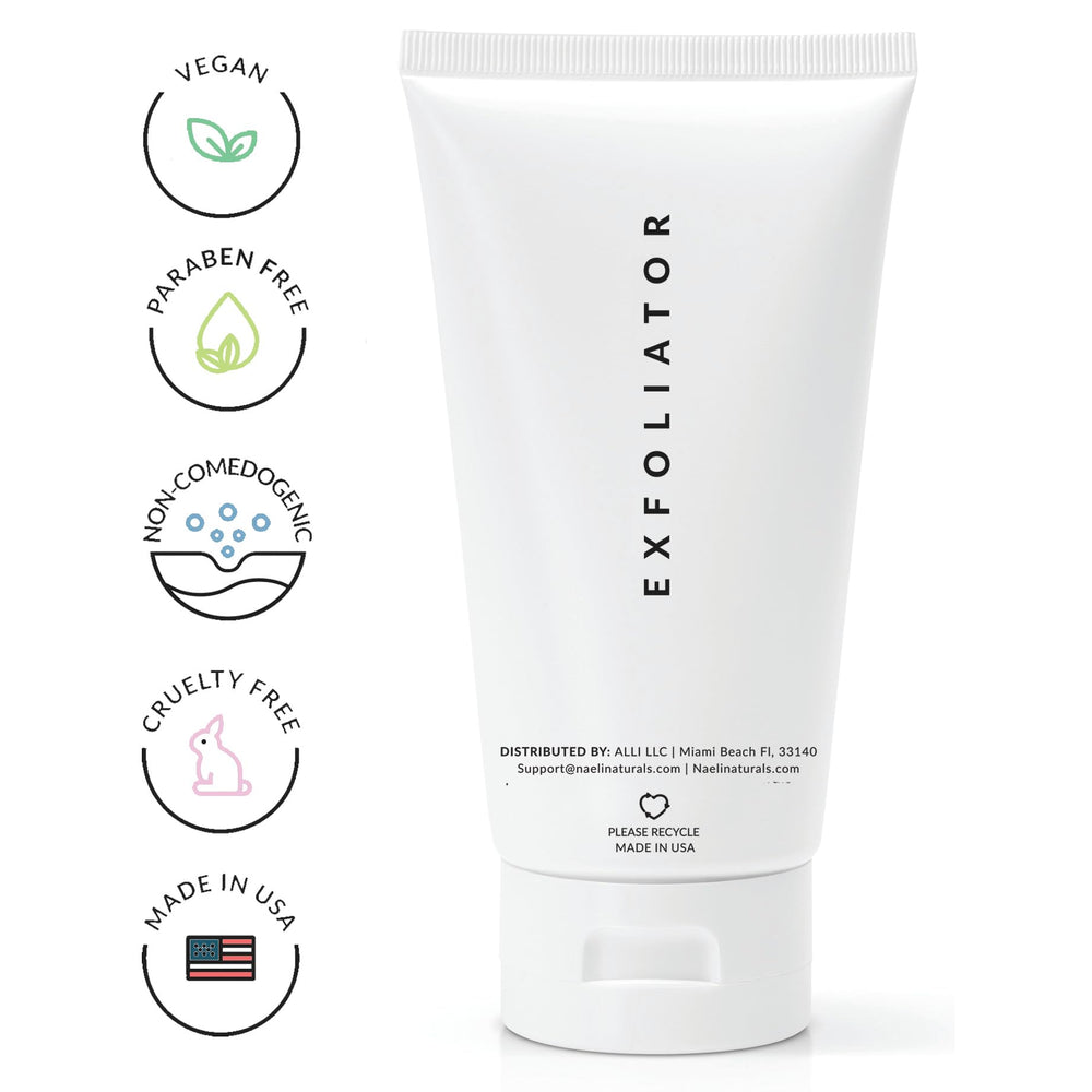NAELI Usage quotidien: gel exfoliant doux pour peau normale à mixte.