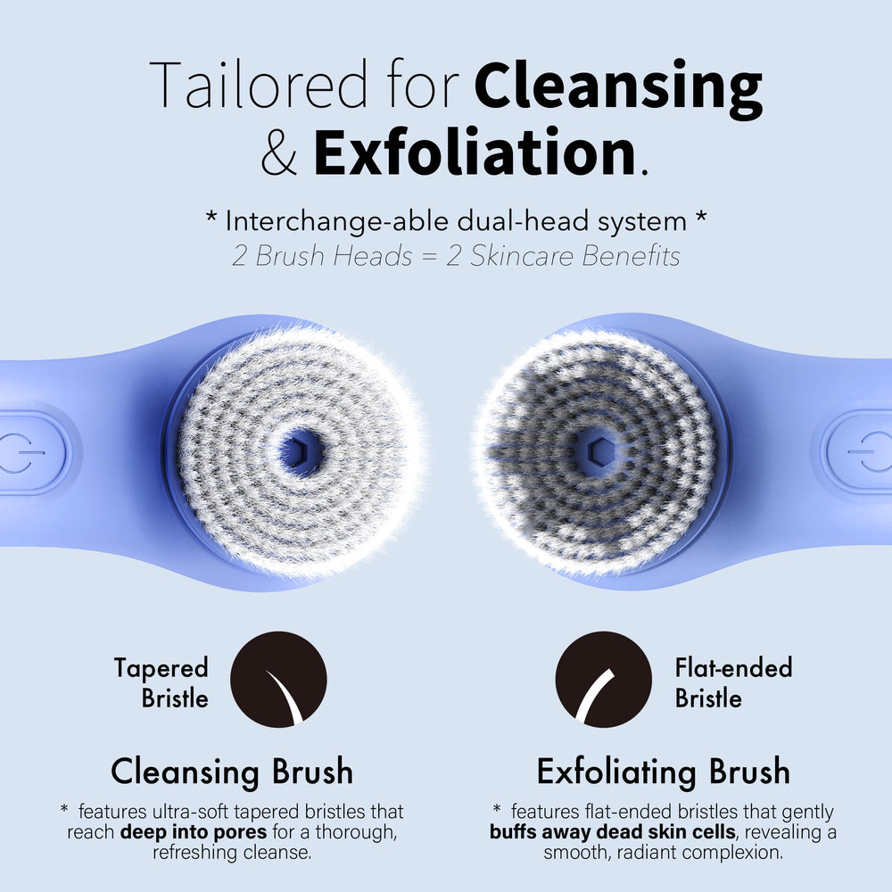 NågaCoola brosse visage rotation trois vitesses pour nettoyage en profondeur