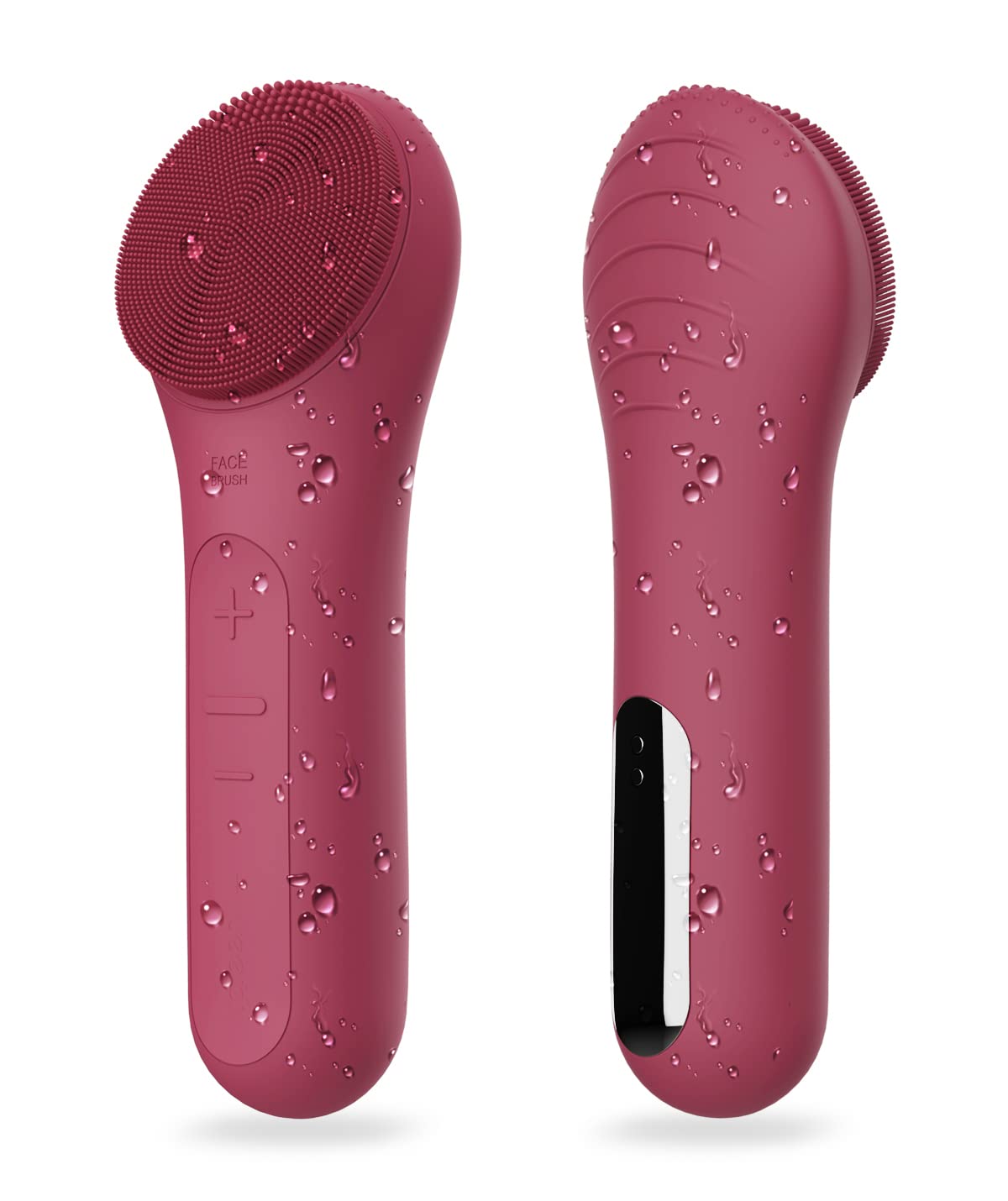 Brosse visage NågaCoola CLIE en silicone doux pour un nettoyage en douceur.