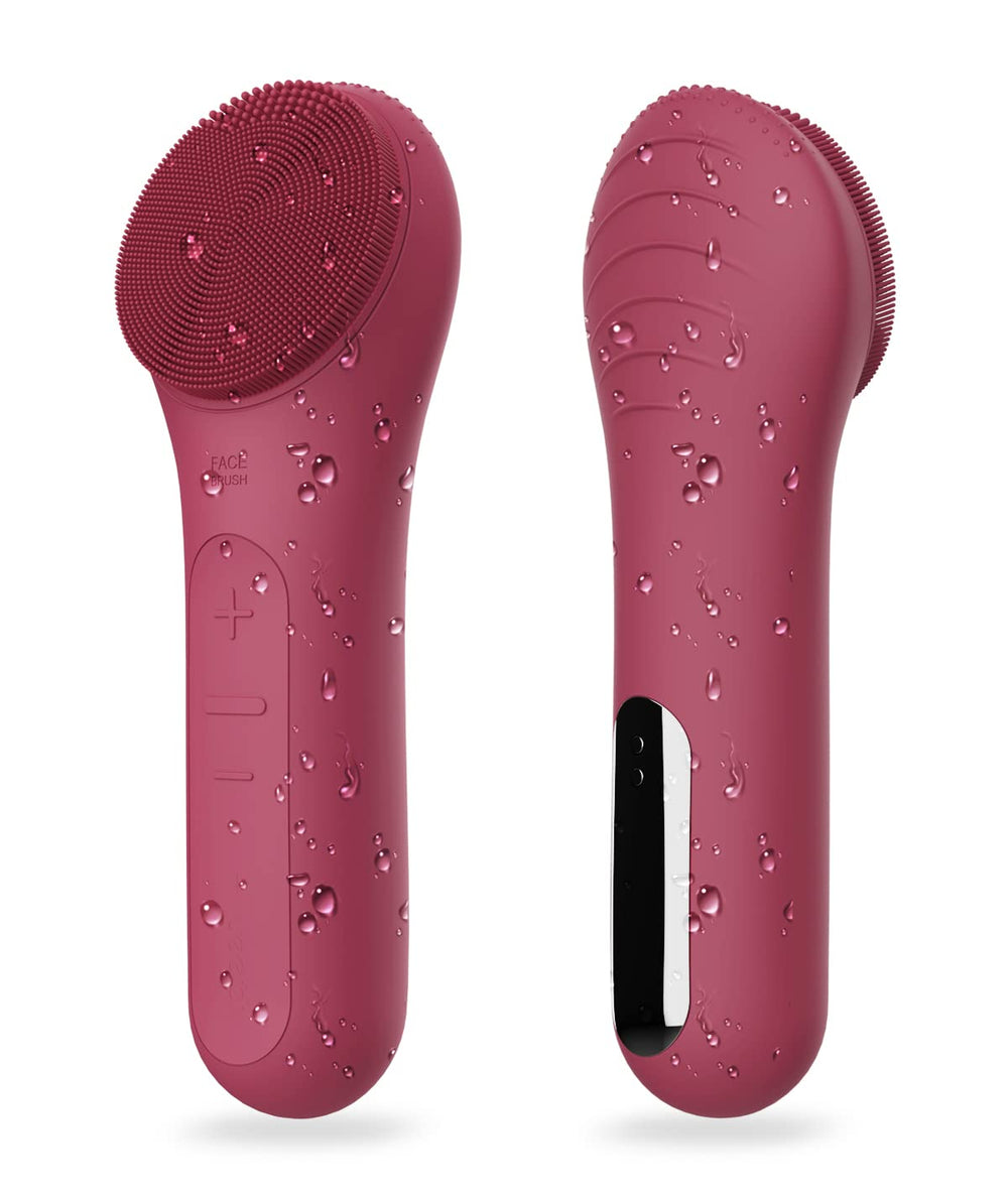 Brosse visage NågaCoola CLIE en silicone doux pour un nettoyage en douceur.