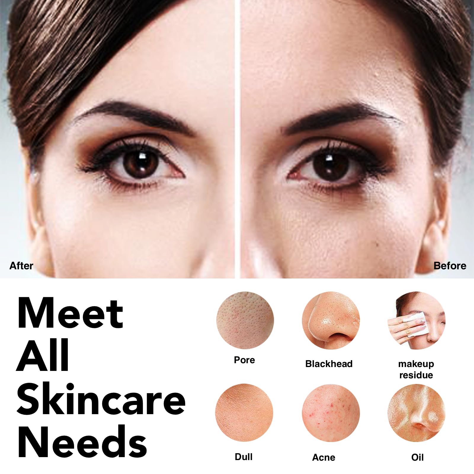 NågraCoola visage silicone à relief stimule la circulation lors du massage.