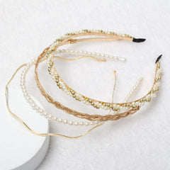 naibirdr bandeau perles fausses pour cheveux idéale pour un look chic