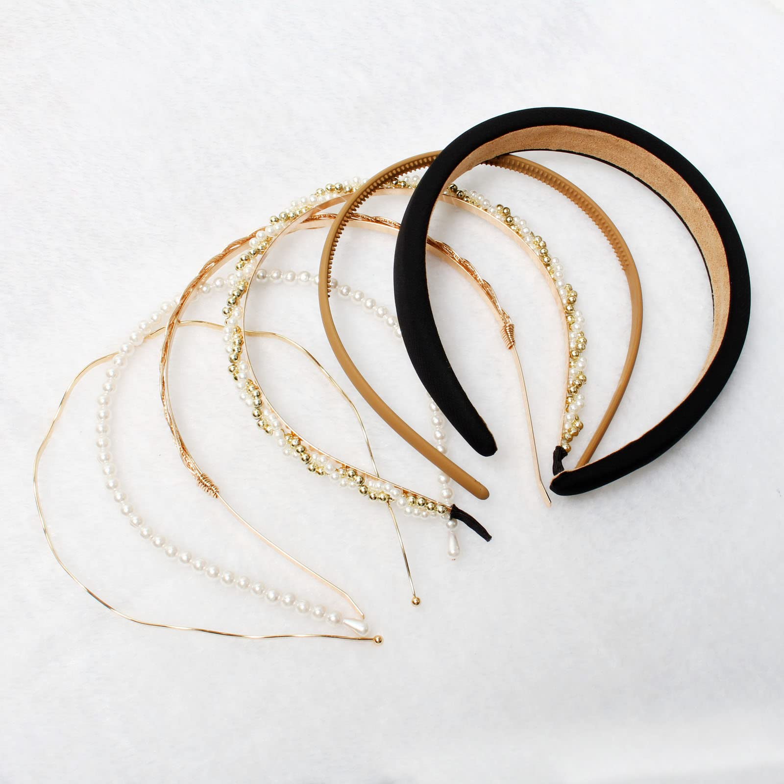 naibirdr set bandeaux 6 designs pour cheveux offre des options quotidiennes