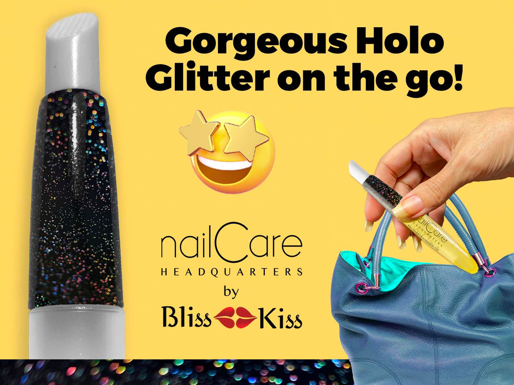 Nail Care Headquarters – stylo holo application ongles pour un éclat discret.