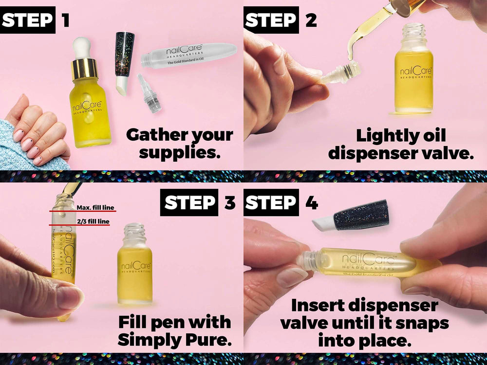 Nail Care Headquarters – stylo holo usage domestique idéal pour maison et bureau.