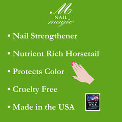 Nail Magic sans formaldéhyde, soin sûr des ongles.