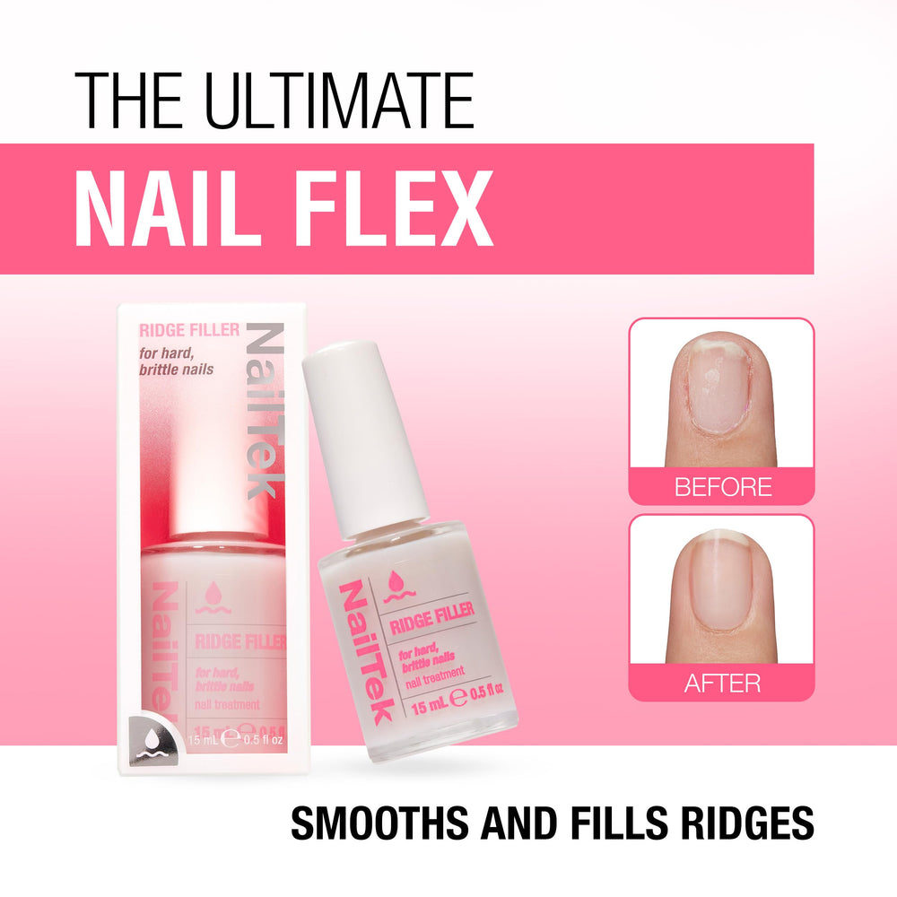 Nail Tek base renforcissante – utilisation seule pour un fini naturel.