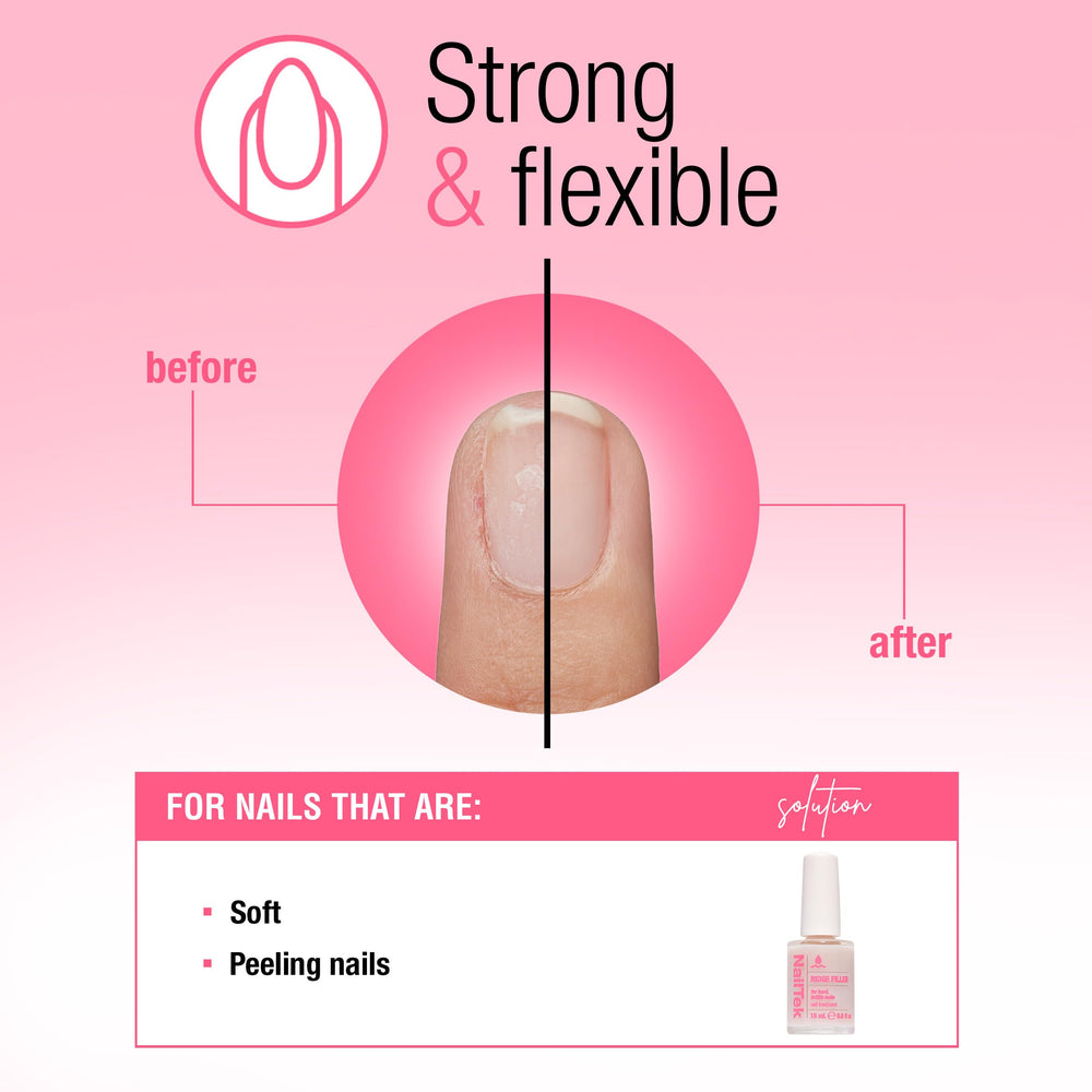 Nail Tek hydratation et renforcement – ongles plus forts et souples.