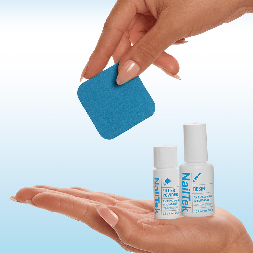 Nail Tek repairs and strengthens weak nails for healthier-looking tips