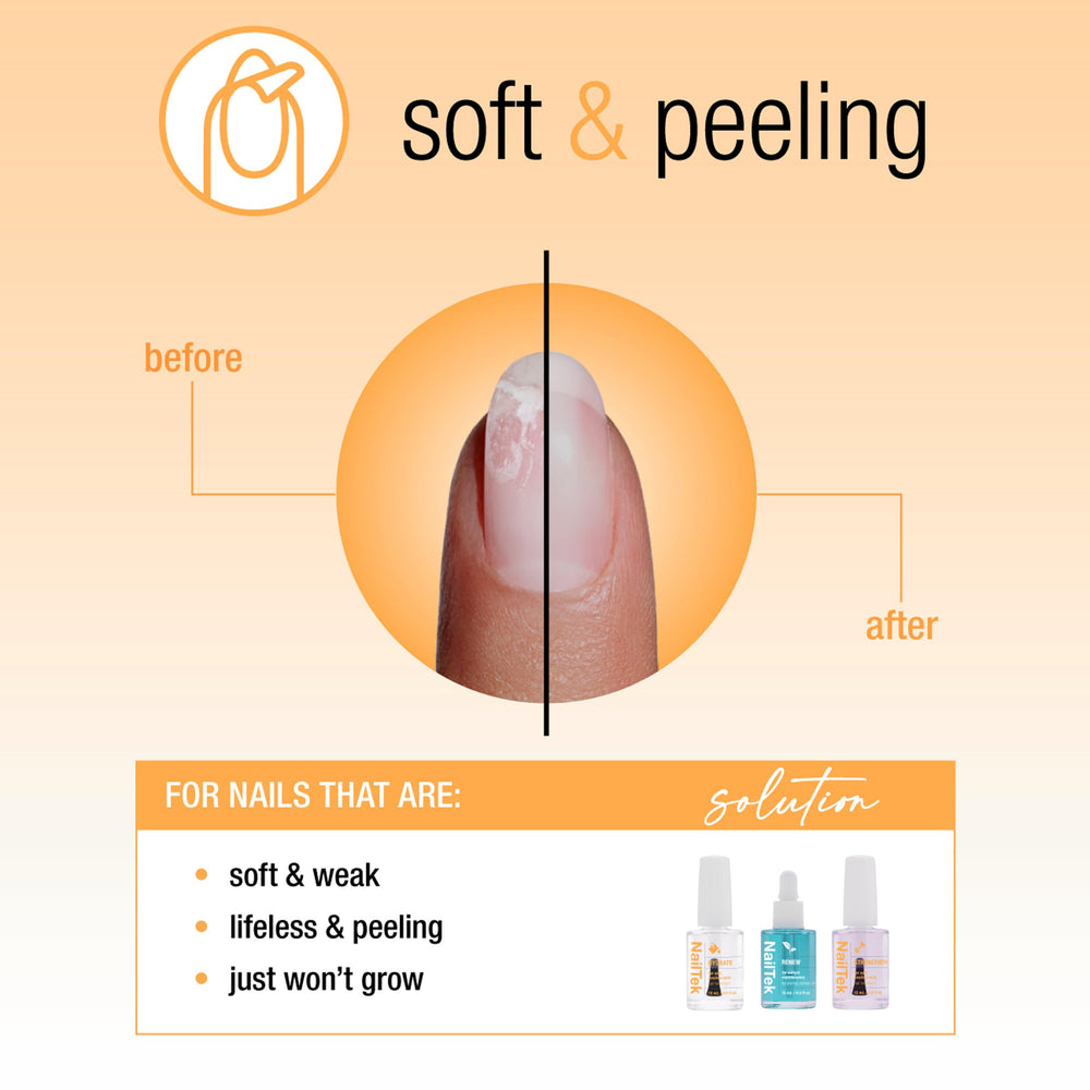 Nail Tek Recovery Kit Strengthen : renforce les ongles et réduit la casse.