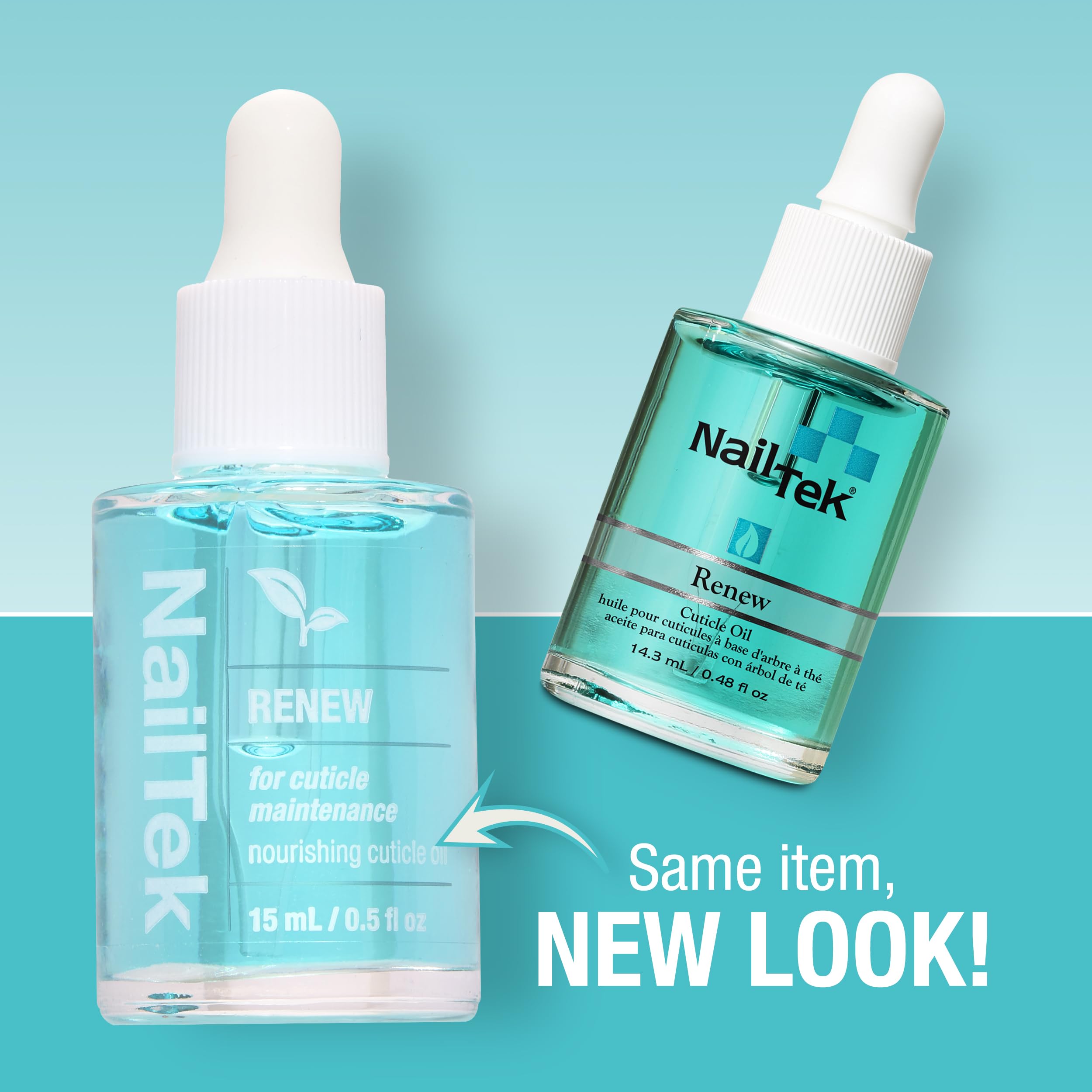 Nail Tek Renew - applicateur cuticule: application précise et sans résidu.