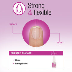 Nail Tek Vernis Renforce Ongles – vernis renforçant et prolongeant la tenue.