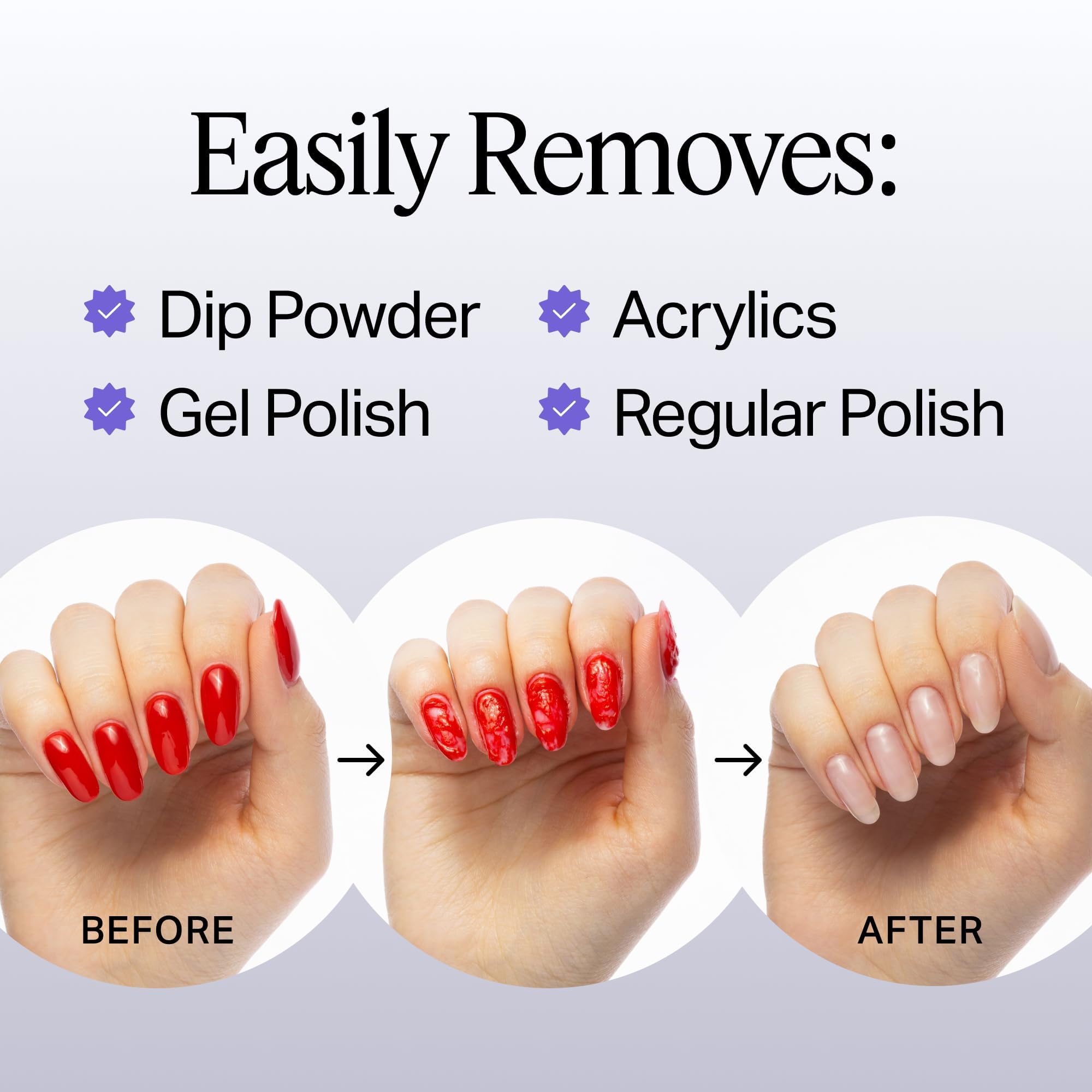 Nailboo bain trempage acétone – outil professionnel pour le retrait.