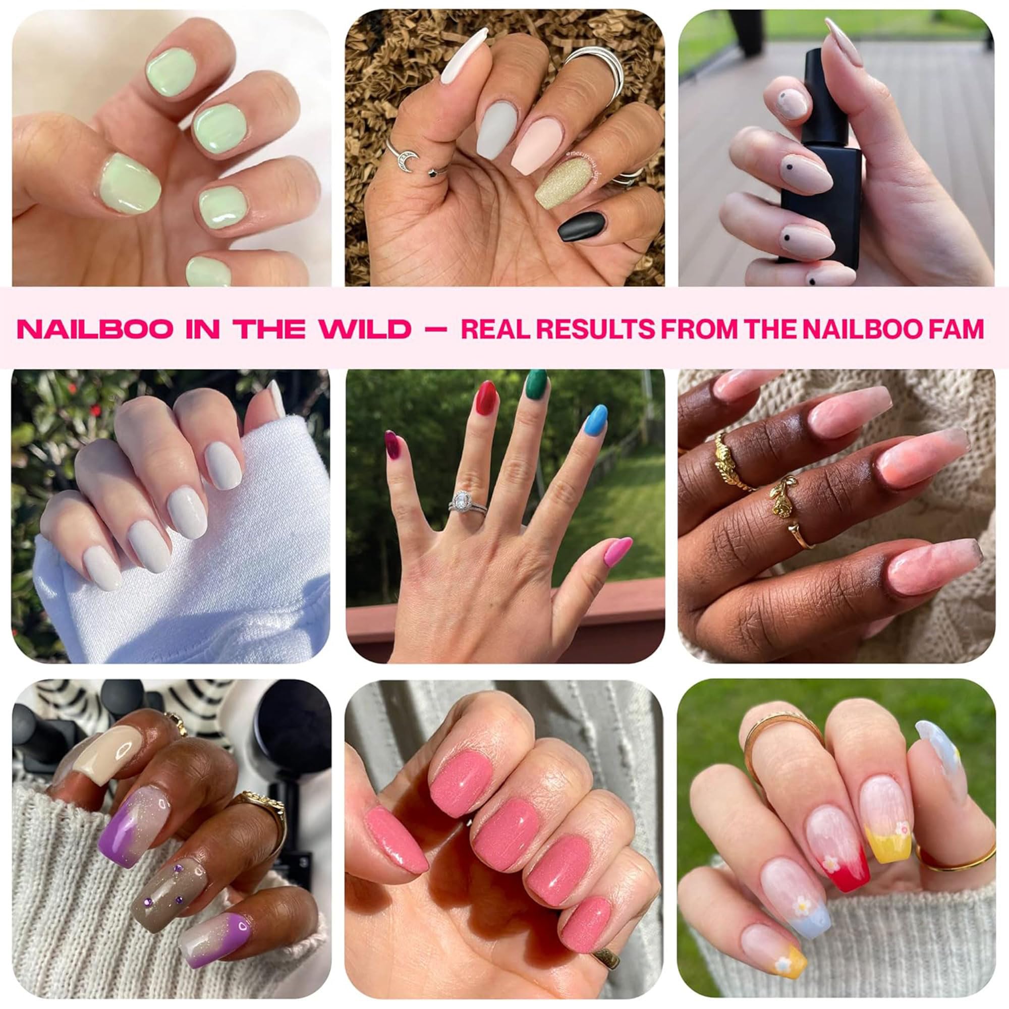 Nailboo Dip Powder Transparente: finition brillante et professionnelle à domicile