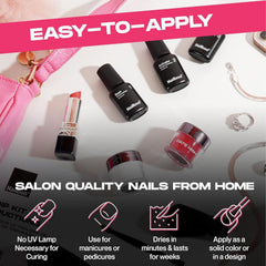Nailboo Couche de finition 1oz : brillance élevée et protection durable