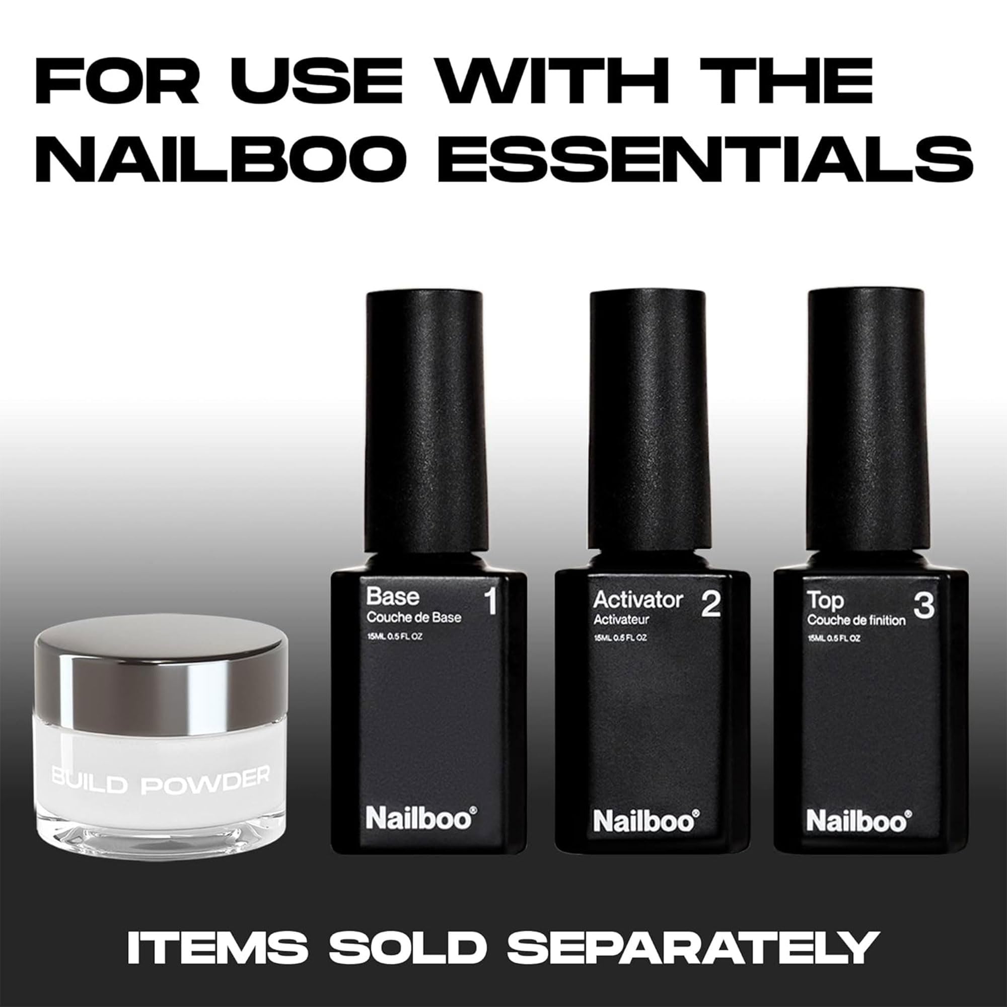 Résistance légère et tenue longue avec Nailboo rose paillettes à domicile.