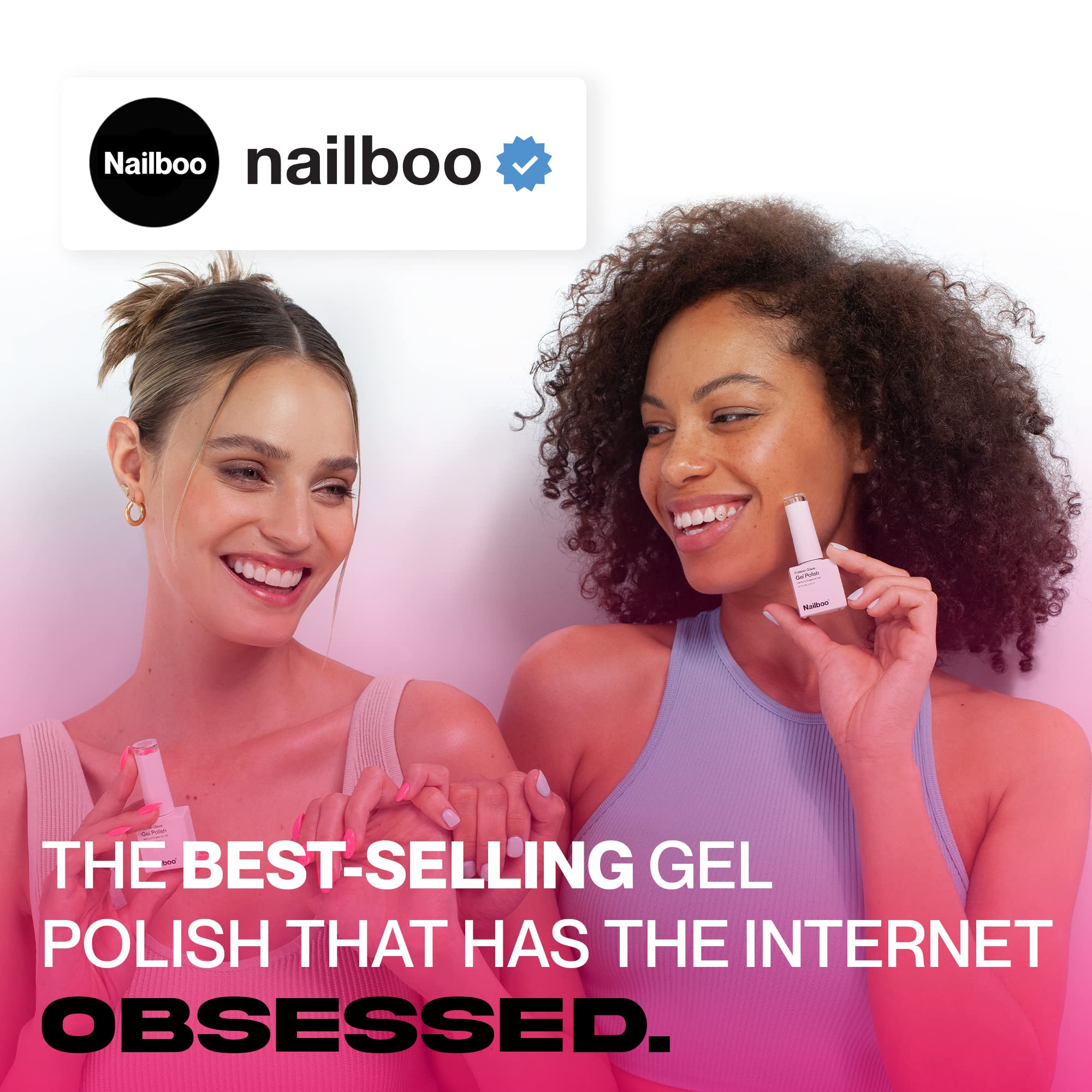 Nailboo Premier Forever Glaze, lampe DEL pour durcissement rapide