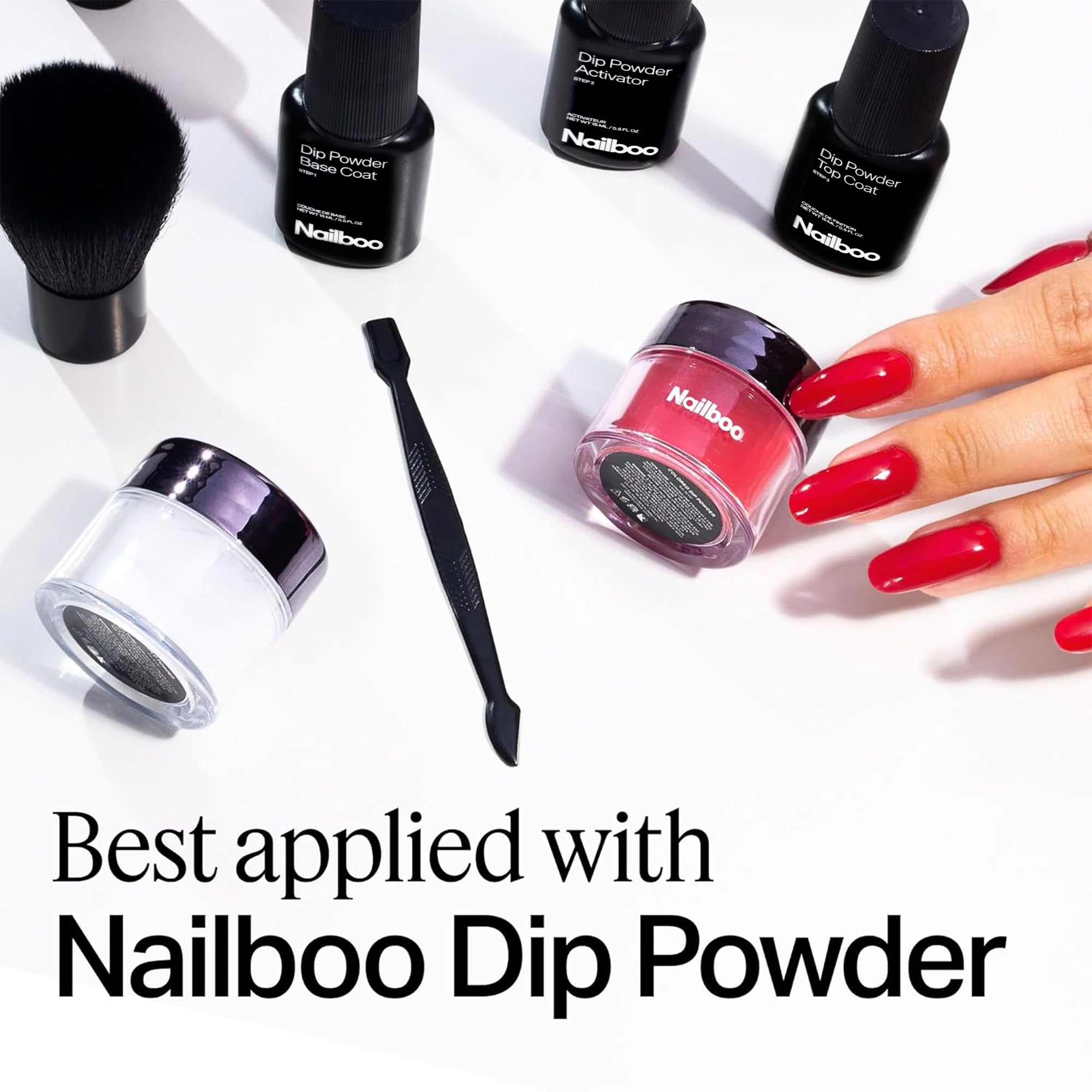 Nailboo-sans-lampe-UV : résultats sans lampe UV nécessaire.