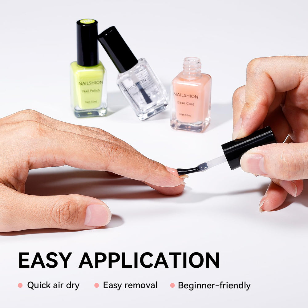 Nailshion adhesion ameliorée prolonge la tenue de votre pose.