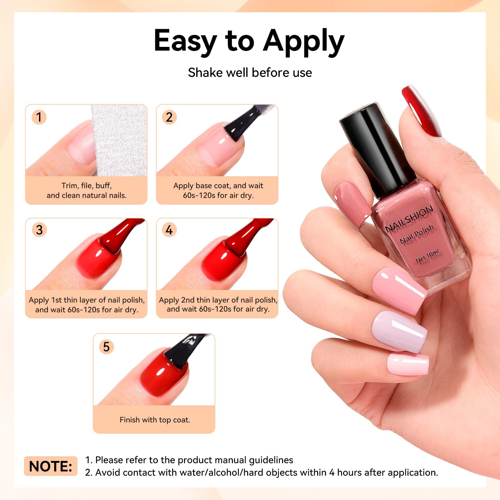 Nailshion coffret cadeau manucure idéal pour débutants et amies.